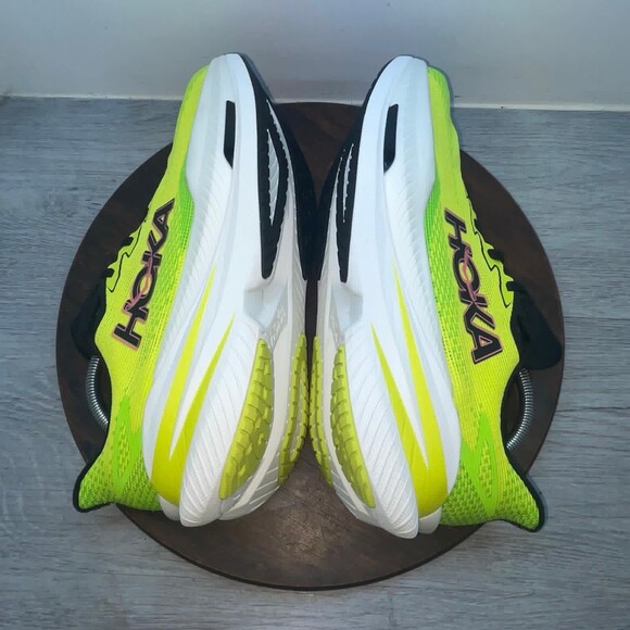 Hoka One One Mach X 3 Green 1168720 NNHK Plated Running Shoes Men’s Size 11 D main image 5